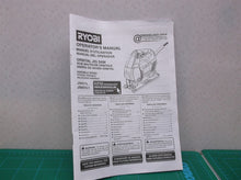 JS651L & JS651L1 Ryobi 120V Corded Variable Speed Orbital Jigsaw Manual Only