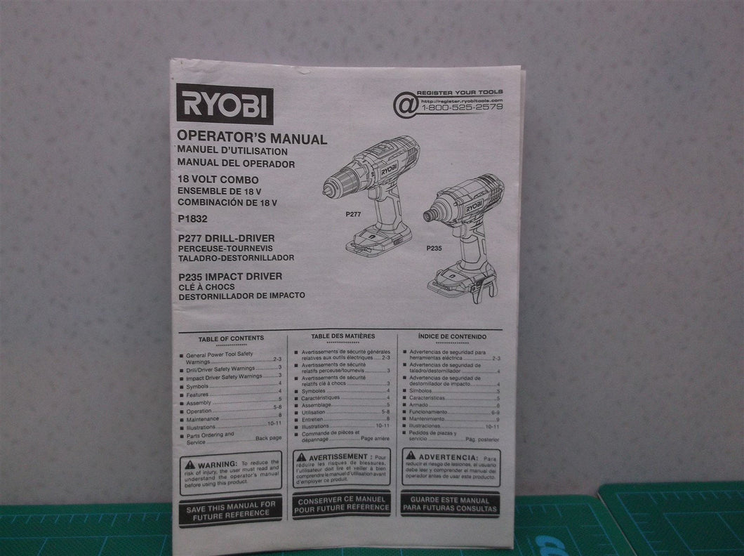 Ryobi P277 18V 1/2