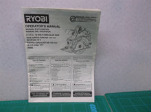 Ryobi One+ P505 18V Lithium Ion Cordless 5-1/2" Circular Saw Manual Only