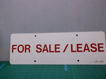 For Sale / Lease 2 Sided Sign