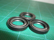(3) Black Seals id 14mm od 24.4 height 5.2mm Chinese ATV Dirt Bike Go Kart