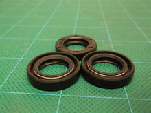 (3) Black Seals id 14mm od 24.4 height 5.2mm Chinese ATV Dirt Bike Go Kart