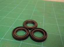 (3) Black Seals id 14mm od 24.4 height 5.2mm Chinese ATV Dirt Bike Go Kart