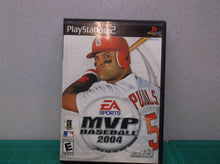 MVP Baseball 2004 Sony Playstation 2 PS2 Complete w/Manual
