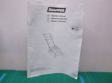 Snapper 80030023uscn Mower Manual Operator's Manual Only