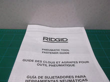 Ridgid pneumatic Fastener Guide