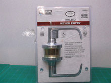 Universal Hardware Commercial Satin Chrome Light Duty Keyed Entry Lever ada Compliant