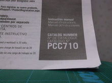 Porter-Cable 20V MAX Li-Ion Oscillating Tool PCC710 Manual Only