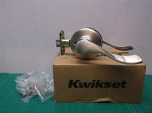 Kwikset Satin Nickel Passage Door Knob Levers (Hall & Closet)