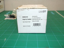 Faultless 668246 Single Cylinder Round Satin Nickel Single Cylinder DeadBolt
