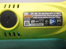 AG454 Ryobi 4.5" 7.5 Amp Rotating Handle Angle Grinder - No Guard Or Nuts SN: HR17466D004540