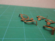 (5) Copper Lock Tabs Center Hole 12.75mm Chinese ATV Dirt Bike Kart Motorcycle