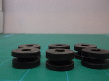 Lot Of 6 Rubber Grommets od 21.1mm
