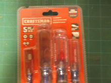 Craftsman 5-Piece Acetate Handle Screwdriver Set