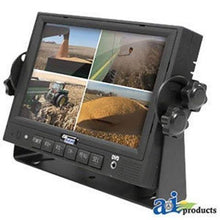 QM7127 CabCAM 7" LCD TFT Color Quad Monitor Fits Allis-Chalmers All Case-IH All