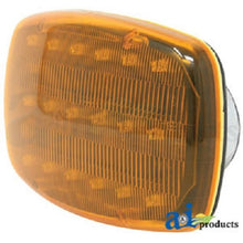 WL18A Light Amber Safety Flash 6" X 4", Magnetic Base, Battery Operated