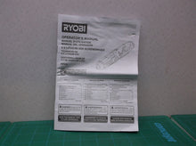 Ryobi 4-Volt Lithium Screwdriver HP34L Manual
