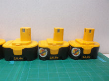 Lot Of 5 Ryobi Nicad Batteries For Cores Or Salvage 3-14.4V 2-18.0V