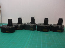 Lot Of 5 DeWalt 14.4V Nicad Batteries 2-14.4 & 3-14.4 XR For Cores Or Salvage