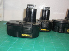 Lot Of 5 DeWalt 14.4V Nicad Batteries 2-14.4 & 3-14.4 XR For Cores Or Salvage