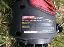 Craftsman 138.74503 12" String Trimmer No Handle Or guard Spool Or Cap sn 3210954