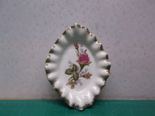 Ring Dish With Roses & Gold trim