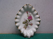 Ring Dish With Roses & Gold trim