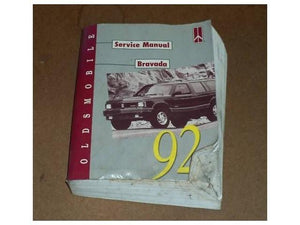 1992 Oldsmobile Bravada Dealer Service Manual OEM