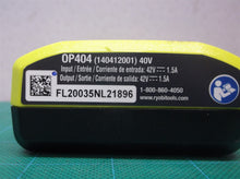 OP404 Ryobi 40V Charger 40V No Power Cord