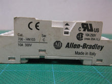 700-HN103 Allen Bradley Relay Base Series C 10A 300V