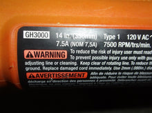 Black+Decker GH3000 High Perf 14-Inch 7.5-Amp Electric Curved String Trimmer 45x15x13