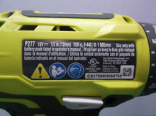 Ryobi P277 18 Volt 1/2" Lithium- Ion Cordless Driver Drill (Tool Only) cs17096n090755