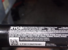 Ryobi p20104vnm 18V Li-Ion Cordless String Trimmer/Edger Tool Only sn LT20112n370161