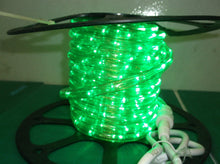 32ft Green Rope Light With 6ft Power Cord 11x11x7