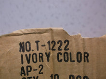 All Points T-1222 locking T-Handle Ivory With Keys