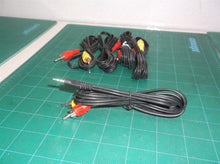 Lot Of 5 2 Channel RCA To 2.5mm 2 Band 4 Foot Cable