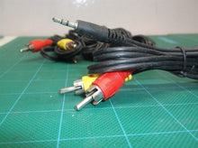 Lot Of 5 2 Channel RCA To 2.5mm 2 Band 4 Foot Cable