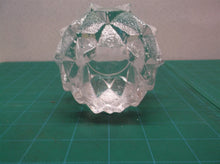 Pineapple Glass Tea Light Votive Candle Holder Textured