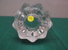 Pineapple Glass Tea Light Votive Candle Holder Textured
