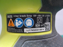 Ryobi 2 Amp 5" Sheet Sander Model#S652DG AJ17432D010614