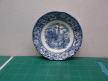 Liberty Blue Dish Historic Colonial Scene Made in England