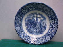 Liberty Blue Dish Historic Colonial Scene Made in England
