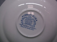 Liberty Blue Dish Historic Colonial Scene Made in England