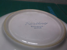 Fascino Yamaka Hand Painted Stoneware 3 Saucers Blue Japan