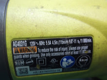Ryobi AG4031G 4 1/2" Barrel Angle Grinder sn hr18376d002119