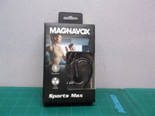 Magnavox Sports Max Ear-hook Headphones Microphone - Black