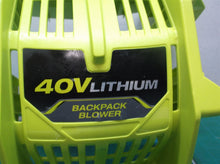 3146070001 Housing Cover Assembly Top Off a Ryobi RY40404VNM 40 Volt Backpack Blower