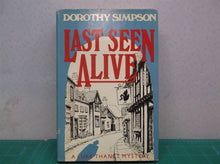 Last Seen Alive Hardcover ? October 1, 1985 by Dorothy Simpson