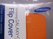 Samsung Galaxy S4 Flip Cover orange Brand New In Retail Package