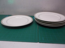 Set Of 5 Design Concepts 10.5" Gold Trimmed Dinner Plates 5x13x13
